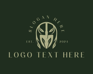 Dig - Shovel Spade Leaves logo design