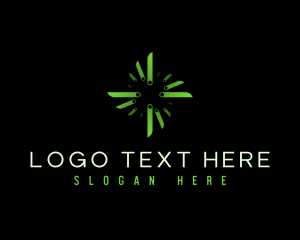 Coding - Turbine Technology App logo design