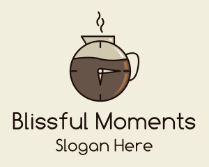 Coffee Carafe Time logo design