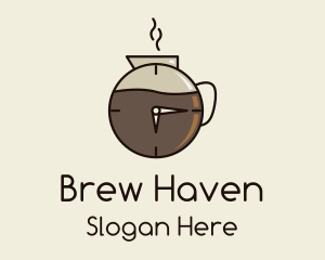 Coffee Carafe Time logo design