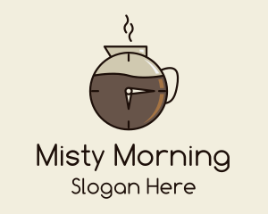 Coffee Carafe Time logo design