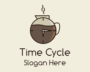 Coffee Carafe Time logo design