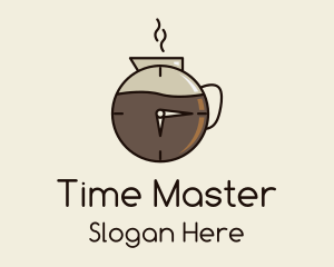 Coffee Carafe Time logo design