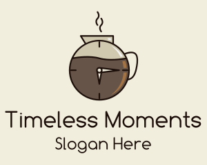 Coffee Carafe Time logo design