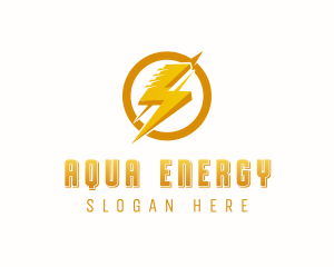 Lightning Bolt Energy logo design