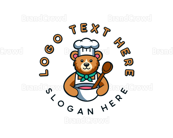 Baking Bear Chef Logo