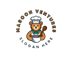 Baking Bear Chef Logo