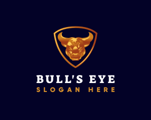 Bull Wild Animal logo design