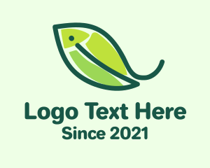 Aquaponics - Fish Nature Leaf logo design