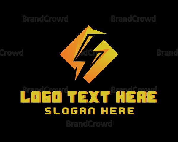 Yellow Flash Thunder Logo
