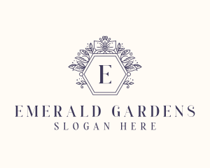 Garden Event Wedding logo design