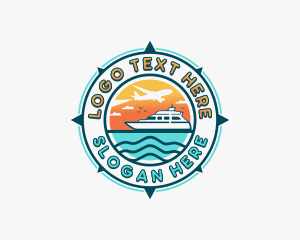 Yacht - Yacht Travel Cruise logo design