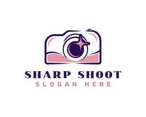 Shoot - Camera Multimedia Photography logo design