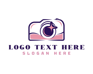 Recording - Camera Multimedia Photography logo design