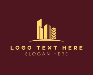 Skyline - Deluxe City Buildings logo design