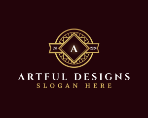 Luxury Event Agency logo design