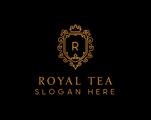 Elegant Royal Shield logo design