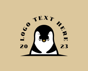 Penguin Arctic Bird Logo