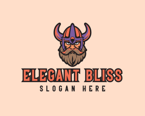 Barbarian - Streamer Gaming Viking logo design