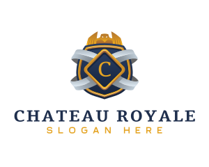 Royal Hawk Shield logo design