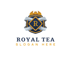 Royal Hawk Shield logo design