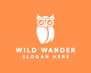 Wild Owl Bird logo design