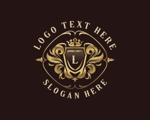 Luxury - Elegant Royal Crest logo design