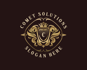 Elegant Royal Crest logo design