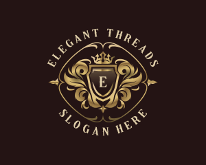 Elegant Royal Crest logo design