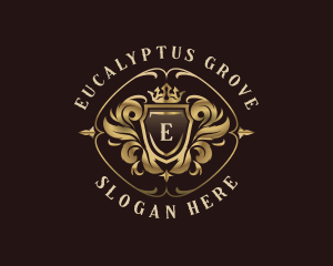 Elegant Royal Crest logo design