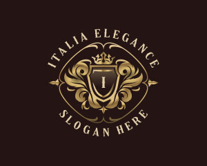 Elegant Royal Crest logo design