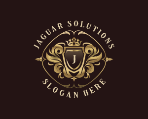 Elegant Royal Crest logo design