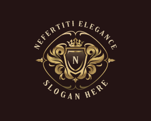 Elegant Royal Crest logo design