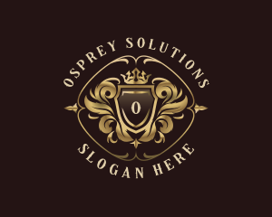 Elegant Royal Crest logo design