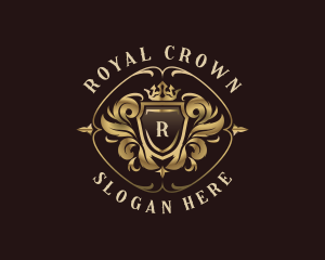 Elegant Royal Crest logo design