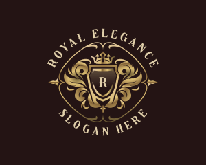 Elegant Royal Crest logo design