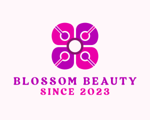 Blossom - Flower Pollen Petals logo design
