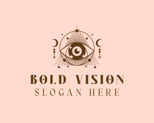 Moon Eye Boho logo design