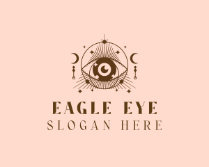 Moon Eye Boho logo design