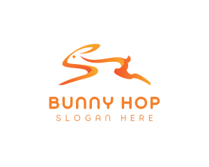 Bunny Pet Rabbit logo design