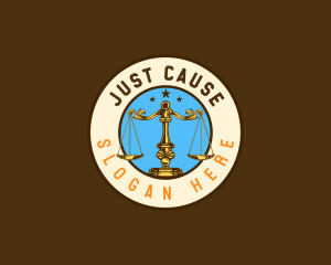 Justice - Law Justice Scales logo design