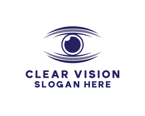 Ophthalmologist - Optical Eye Clinic logo design