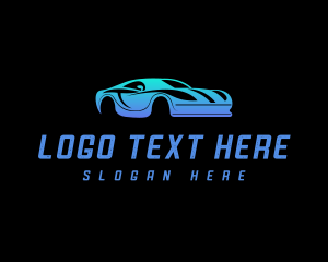 Driving - Racing Car Mechanic logo design