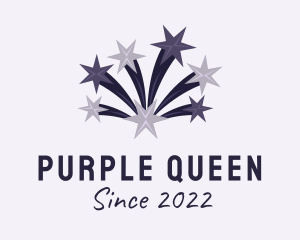 Purple Star Fireworks  logo design