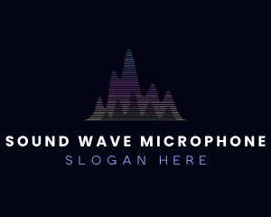 Sound Wave Equalizer logo design