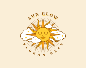 Mystical Summer Sun logo design