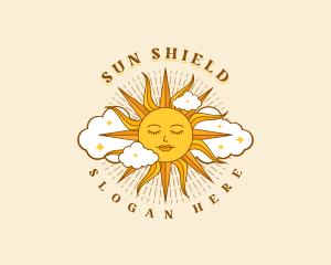 Mystical Summer Sun logo design