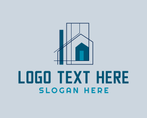 Engineer - House Building Architecture logo design