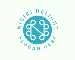 Fashion Boutique Letter N logo design