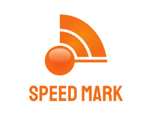 Orange Wave Signal logo design